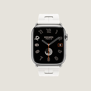 Series 9 case & Band Apple Watch Hermès Single Tour 45 mm 